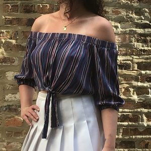 Off the shoulder top